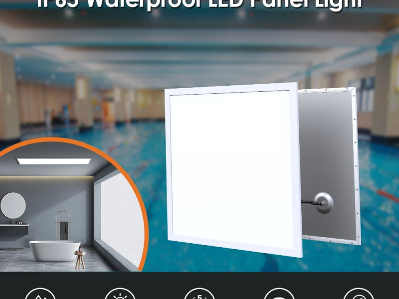 1 IP65 waterproof panel light