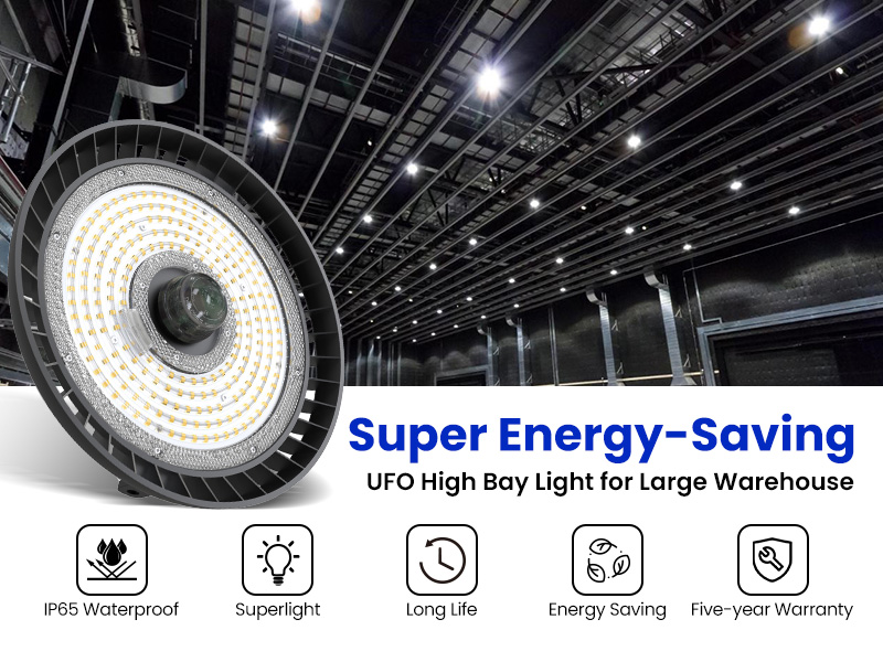 industrial led warehouse ufo highbay light fixture